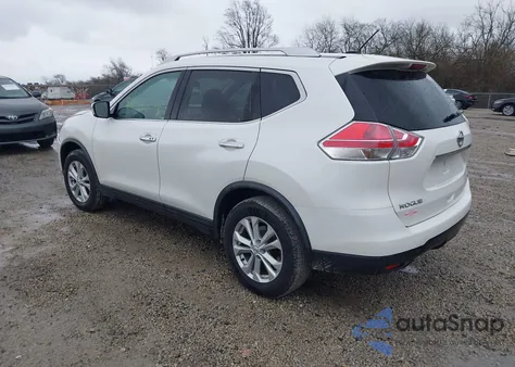 2016 Nissan Rogue S/Sl/Sv из США, поврежденный, VIN KNMAT2MV4GP699499
